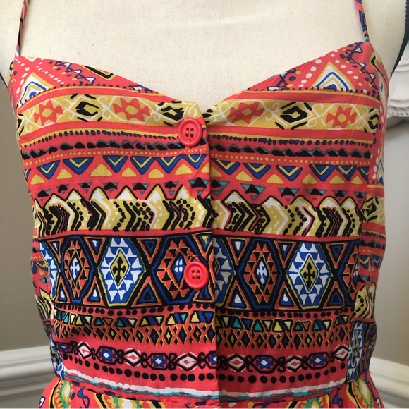 Forever 21 Multicolor Strap Dress. Size Small - Picture 3 of 5